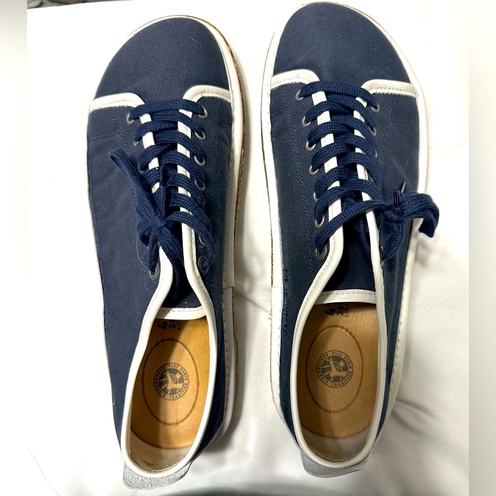 Birkenstock Navy and White Men's Shoes